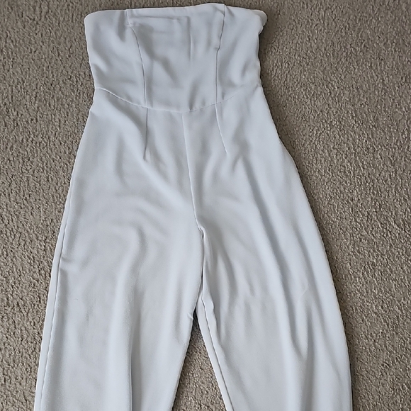 Wild Fable White Strapless Jumpsuit - Picture 2 of 2